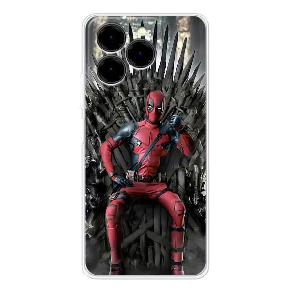 Чехол с принтом «Дэдпул на троне» для Ulefone Note 20 Pro