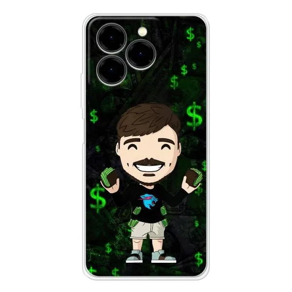 Чехол с принтом «Блогер Beast» для Ulefone Note 20 Pro