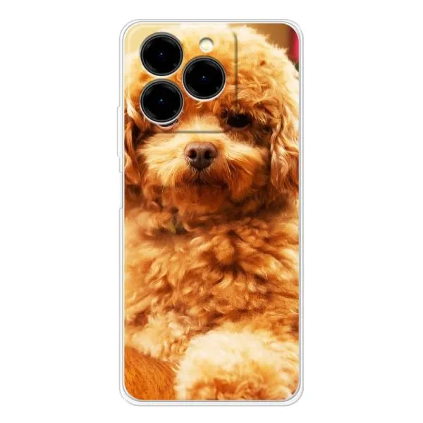 Чехол с принтом «Щенок Бишон» для Ulefone Note 20 Pro