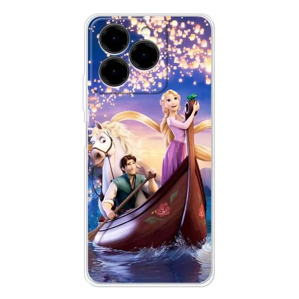 Чехол с принтом «Рапунцель и Флин» для Ulefone Note 20 Pro