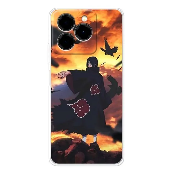 Чехол с принтом «Итачи с воронами» для Ulefone Note 20 Pro Чехол с принтом «Итачи с воронами» для Ulefone Note 20 Pro