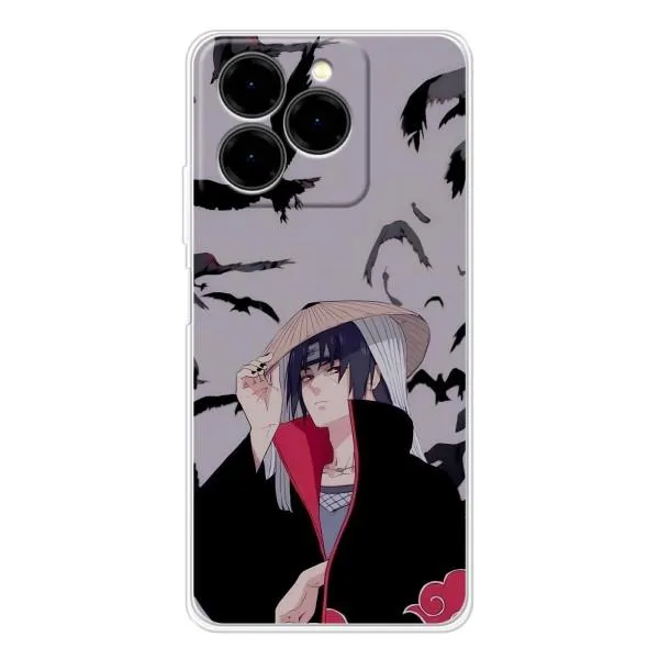 Чехол с принтом «Итачи Вороны» для Ulefone Note 20 Pro Чехол с принтом «Итачи Вороны» для Ulefone Note 20 Pro