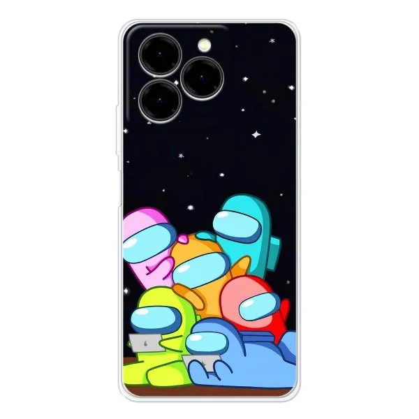Чехол с принтом «Скины в космосе» для Ulefone Note 20 Pro