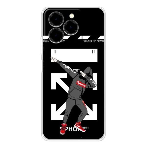 Чехол с принтом «Суприм» для Ulefone Note 20 Pro