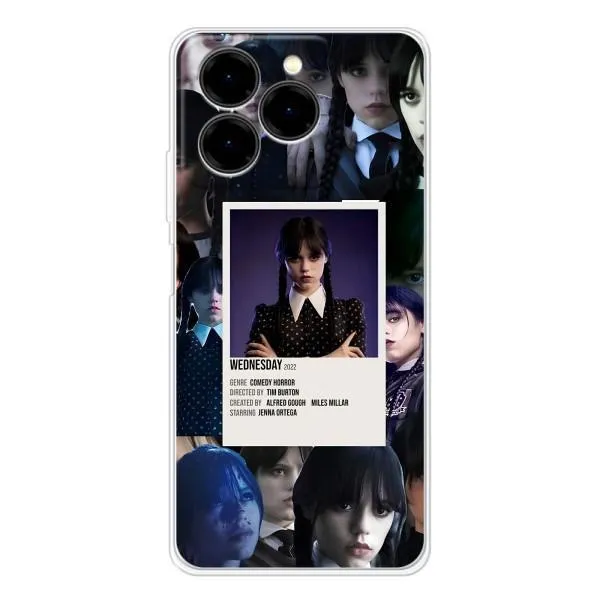 Чехол с принтом «коллаж Уэнздей» для Ulefone Note 20 Pro Чехол с принтом «коллаж Уэнздей» для Ulefone Note 20 Pro