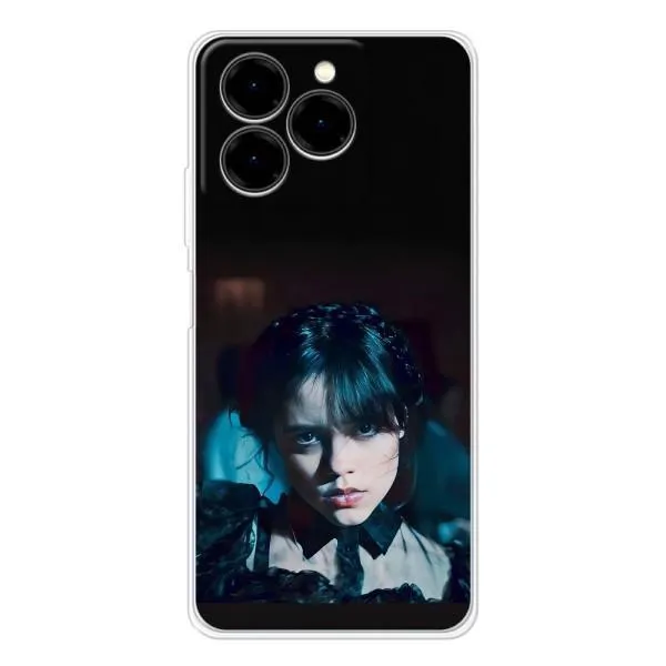 Чехол с принтом «взгляд Уэнздей» для Ulefone Note 20 Pro Чехол с принтом «взгляд Уэнздей» для Ulefone Note 20 Pro