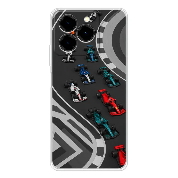 Чехол с принтом «Трасса Ф1» для Ulefone Note 20 Pro