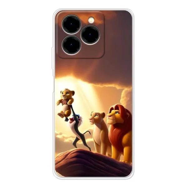 Чехол с принтом «Симба на презентации» для Ulefone Note 20 Pro Чехол с принтом «Симба на презентации» для Ulefone Note 20 Pro
