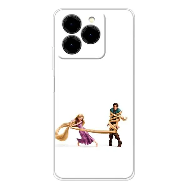 Чехол с принтом «Рапунцель и Флин» для Ulefone Note 20 Pro