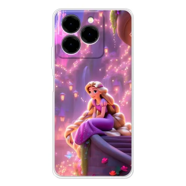 Чехол с принтом «Рапунцель в замке» для Ulefone Note 20 Pro