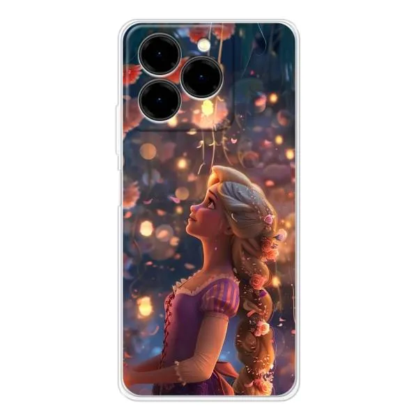 Чехол с принтом «Рапунцель фонарики» для Ulefone Note 20 Pro