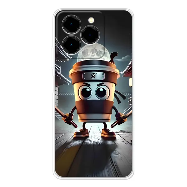 Чехол с принтом «Капучино асасино» для Ulefone Note 20 Pro