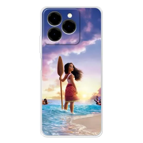Чехол с принтом «Моана с веслом» для Ulefone Note 20 Pro