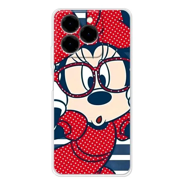 Чехол с принтом «Маус в очках» для Ulefone Note 20 Pro