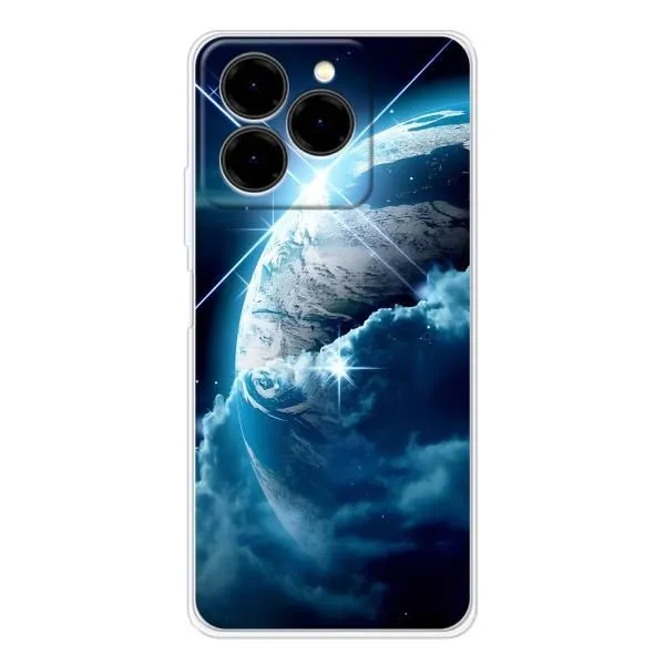 Чехол с принтом «Земля с космоса» для Ulefone Note 20 Pro