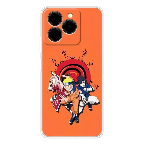 Чехол с принтом «команда Наруто» для Ulefone Note 20 Pro