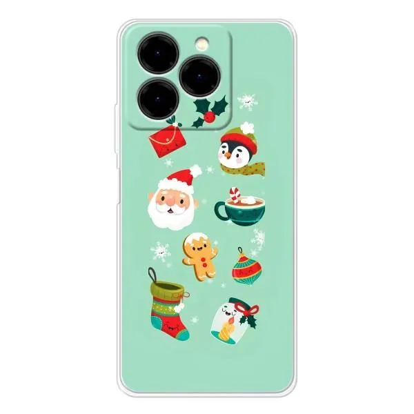 Чехол с принтом «Настроение НГ» для Ulefone Note 20 Pro