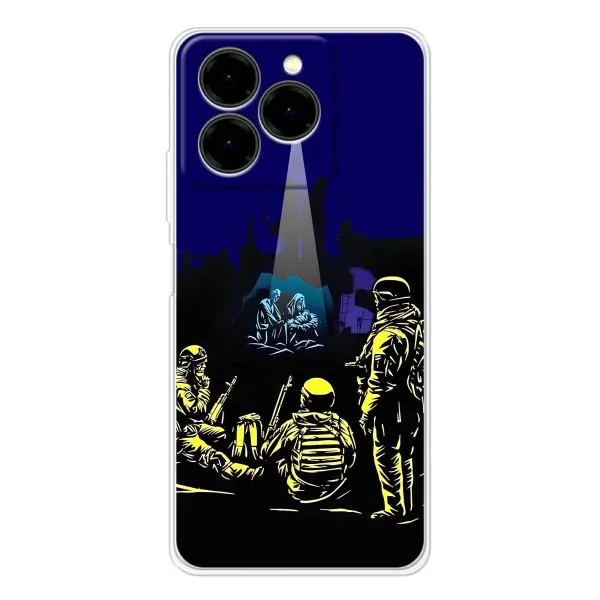 Чехол с принтом «Рождество в Украине» для Ulefone Note 20 Pro