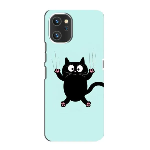 Чохол з принтом «Падаючий кіт» для UMIDIGI A13 Pro