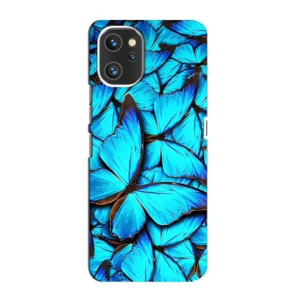Чохол з принтом «Сині метелики» для UMIDIGI A13 Pro