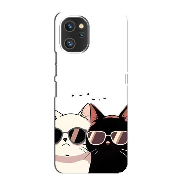Чохол з принтом «Коти в окулярах» для UMIDIGI A13 Pro Чохол з принтом «Коти в окулярах» для UMIDIGI A13 Pro