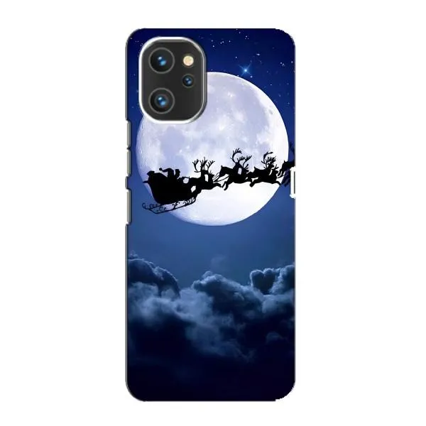 Чехол с принтом «Санта - луна» для UMIDIGI A13 Pro Чехол с принтом «Санта - луна» для UMIDIGI A13 Pro