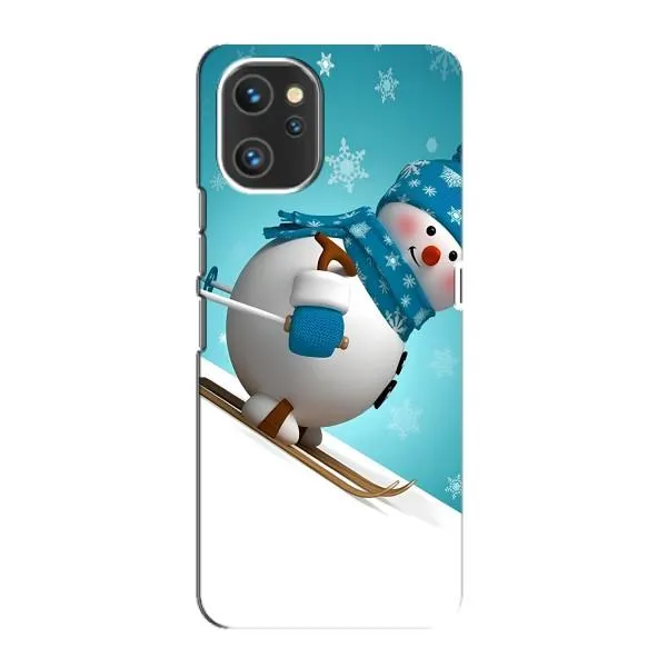 Чехол с принтом «Снеговик на лыжах» для UMIDIGI A13 Pro Чехол с принтом «Снеговик на лыжах» для UMIDIGI A13 Pro
