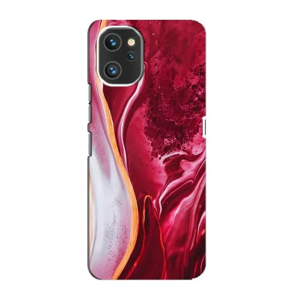 Чохол з принтом «Мрамор червоний» для UMIDIGI A13