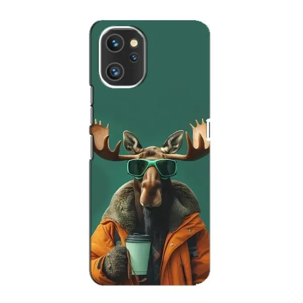 Чохол з принтом «Лось з кавою» для UMIDIGI A13 Чохол з принтом «Лось з кавою» для UMIDIGI A13