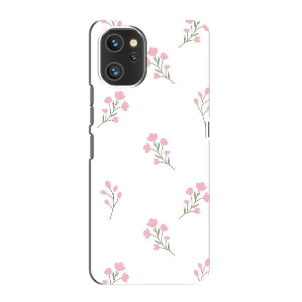 Чехол с принтом «Розовые цветы» для UMIDIGI A13
