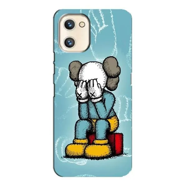 Чехол с принтом «Плач Bearbrick» для UMIDIGI A13s Чехол с принтом «Плач Bearbrick» для UMIDIGI A13s