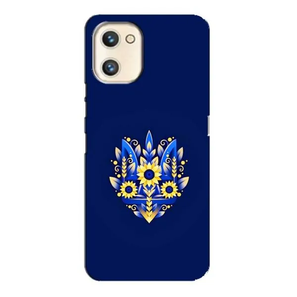 Чехол с принтом «Цветочный Герб» для UMIDIGI A13s