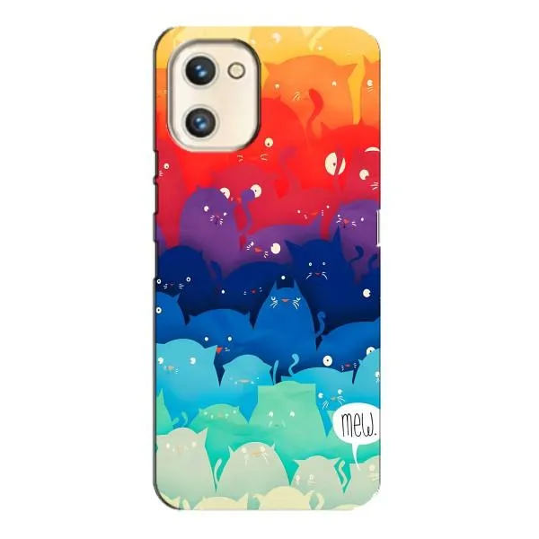 Чехол с принтом «Mew» для UMIDIGI A13s