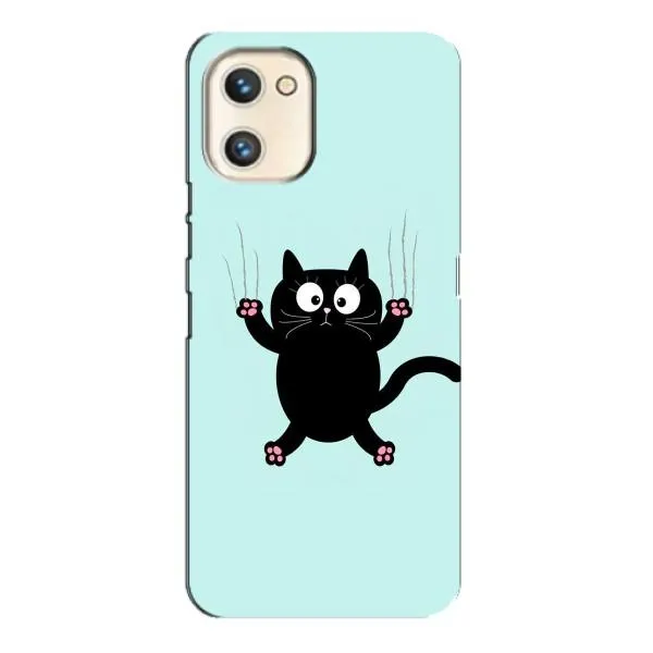 Чехол с принтом «Падающий кот» для UMIDIGI A13s