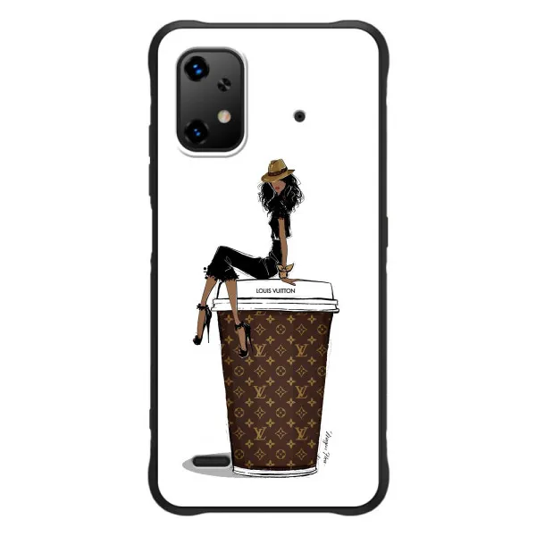 Чехол с принтом «кофе LOUIS VUITTON» для UMIDIGI Bison X20