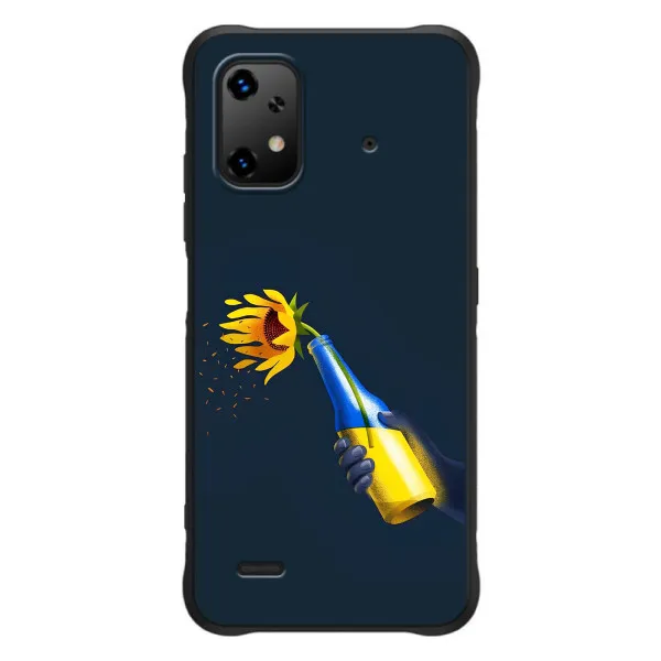 Чехол с принтом «Коктейль молотова» для UMIDIGI Bison X20