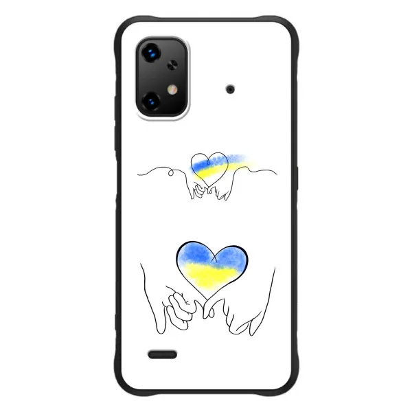 Чехол с принтом «Мир Украине» для UMIDIGI Bison X20