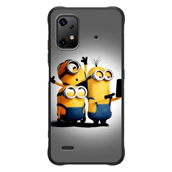 Чехол с принтом «Три миньона» для UMIDIGI Bison X20