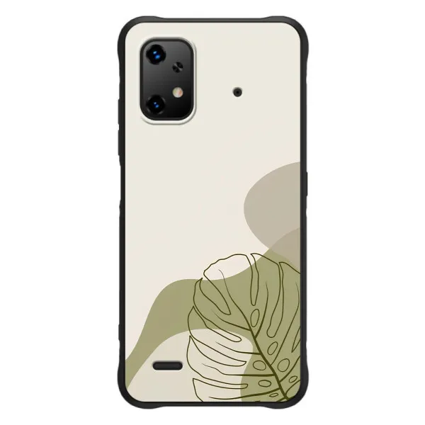 Чехол с принтом «Зеленая монстера дизайн» для UMIDIGI Bison X20 Чехол с принтом «Зеленая монстера дизайн» для UMIDIGI Bison X20