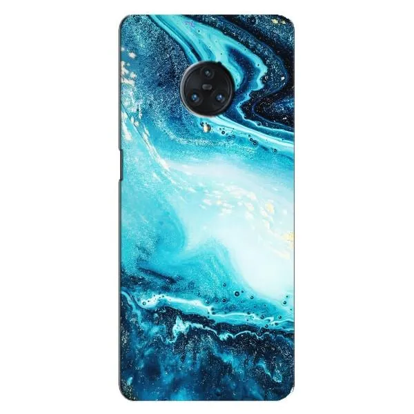 Чехол с принтом «Голубой мрамор» для Vivo Nex 3