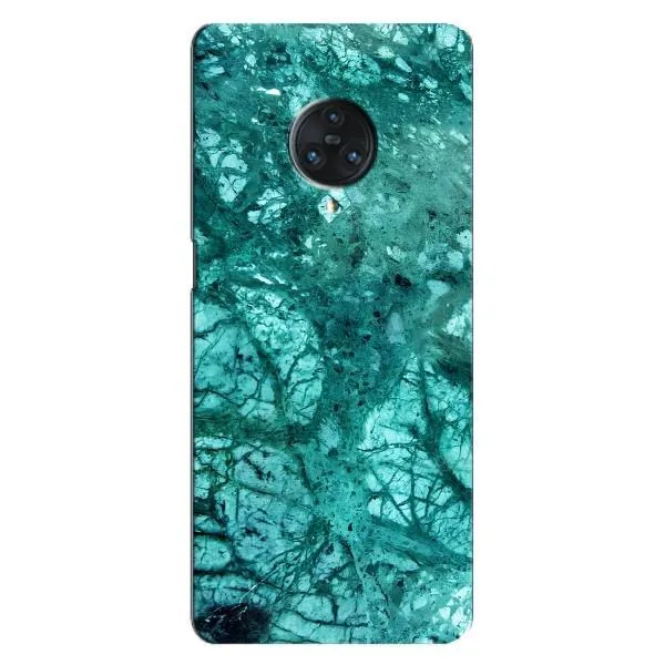 Чехол с принтом «Зеленый мрамор» для Vivo Nex 3