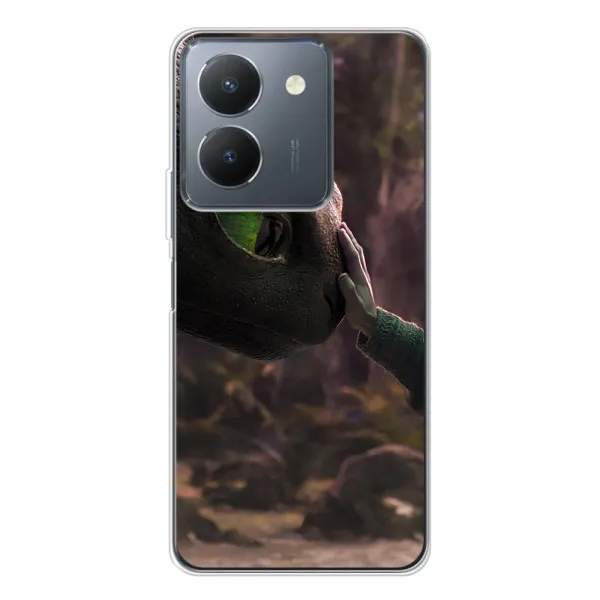 Чехол с принтом «Сцена с драконом» для Vivo S30 Pro Mini