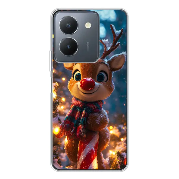 Чехол с принтом «Олень с шарфом» для Vivo S30 Pro Mini