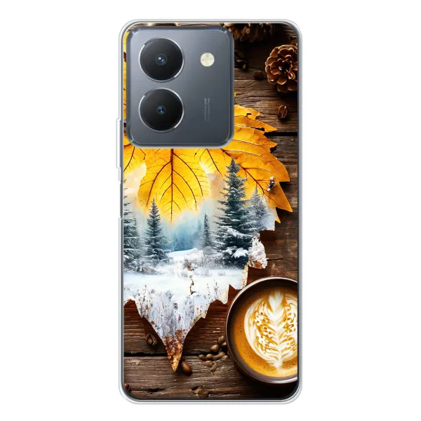 Чехол с принтом «Осенне-зимний кофе» для Vivo S30 Чехол с принтом «Осенне-зимний кофе» для Vivo S30