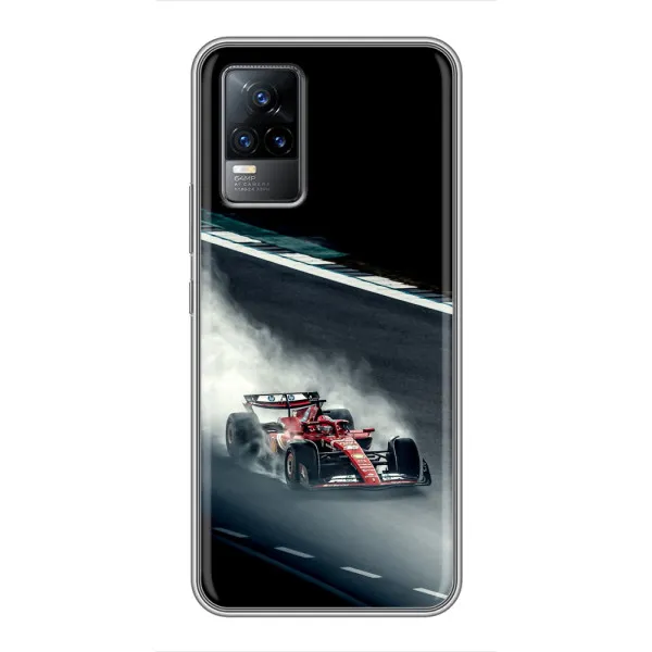 Чехол с принтом «Болид гоночный» для Vivo S9