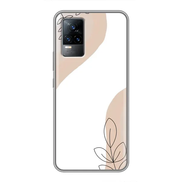 Чехол с принтом «Нюдовая веточка абстракция» для Vivo S9 Чехол с принтом «Нюдовая веточка абстракция» для Vivo S9