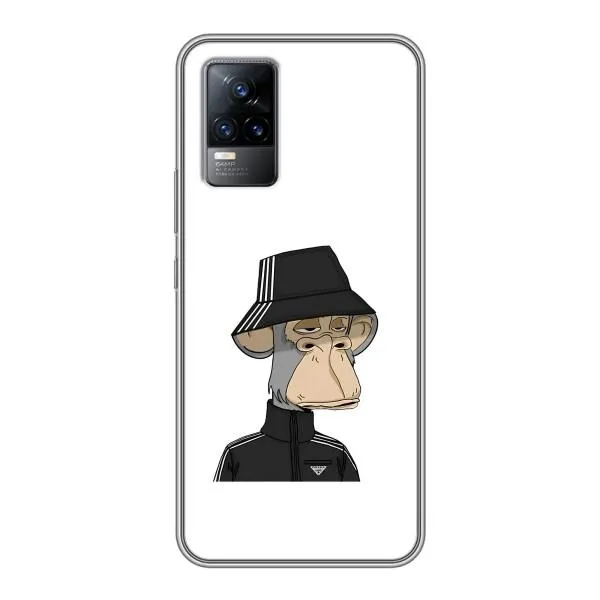 Чехол с принтом «обезьяна NFT Adidas» для Vivo S9e Чехол с принтом «обезьяна NFT Adidas» для Vivo S9e