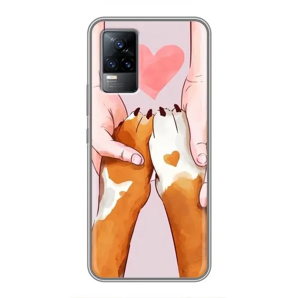 Чехол с принтом «Любовь к собакам» для Vivo S9e