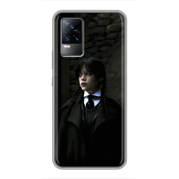 Чехол с принтом «Темный стиль Уэнздей» для Vivo S9e Чехол с принтом «Темный стиль Уэнздей» для Vivo S9e