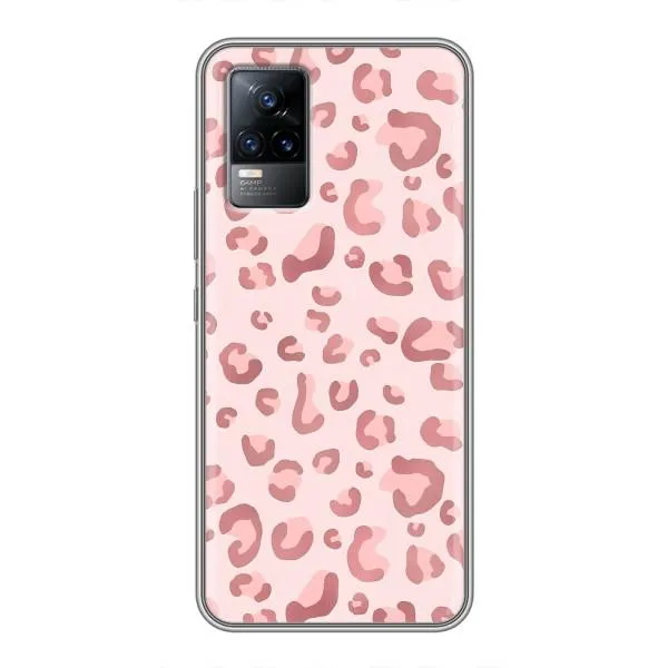 Чехол с принтом «Розовый леопард» для Vivo S9e